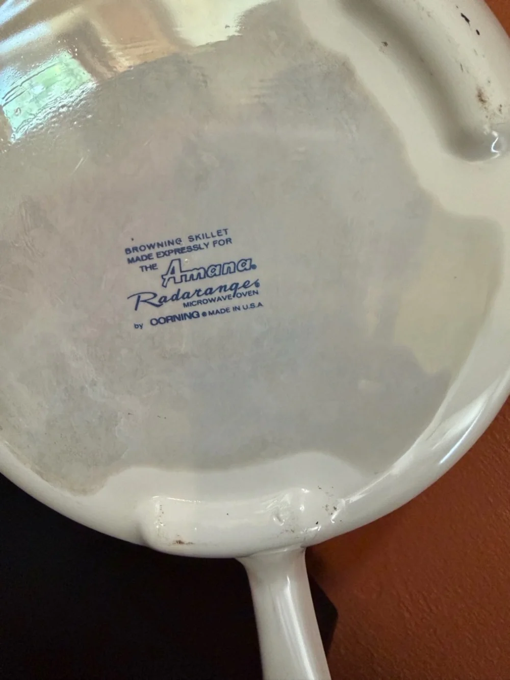 Browning Skillet by Corning / Amana Radar Range